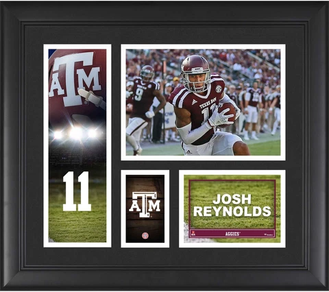 Josh Reynolds Texas A&M Aggies Framed 15x17 Player Collage - Fanatics Cover