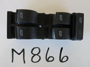 99 00 01 02 03 04 AUDI A6 DRIVERS SIDE LEFT MASTER WINDOW SWITCH OEM M866 - Picture 1 of 3