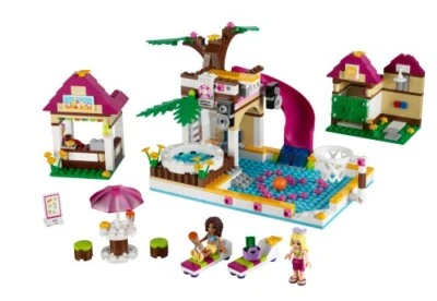 LEGO FRIENDS 41008 HEARTLAKE CITY POOL 99% complete - Image 1 of 4