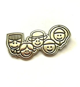 Sterling Silber Save The Children Anstecknadel - Bild 1 von 5