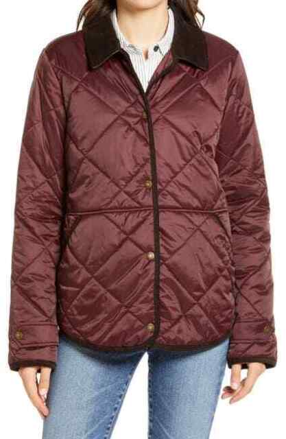 Las mejores ofertas en Tamaño Regular Rojo Barbour abrigos, chaquetas y  chalecos para Mujeres