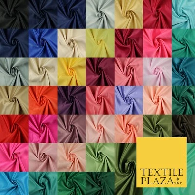 TEXTILE PLAZA Luxus schlicht glatt matt Herzogin Satin Kleid Stoff Material Braut Hochzeit 58"