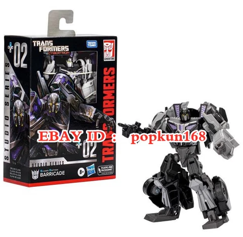 New Transformers Barricade Decepticon Hasbro GE-02 WFC Action Figure Deluxe Toys Cover