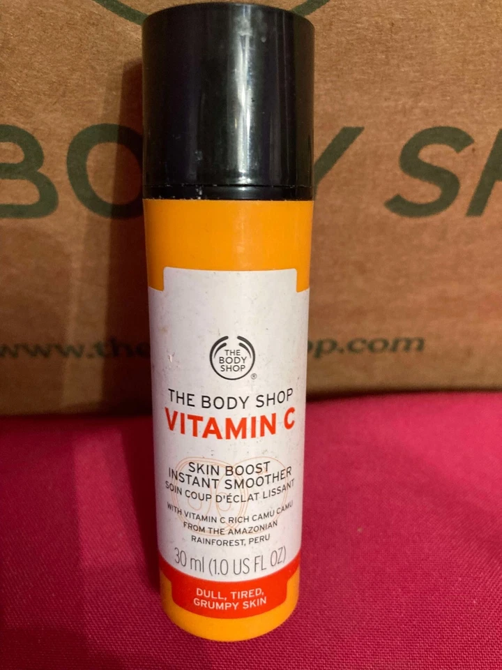 THE BODY SHOP Vitamina C Skin BOOST Instantáneo SUAVIZANTE 1 fl oz. NUEVO. *VENDEDOR DE ESTADOS UNIDOS* Foto 1 de 1