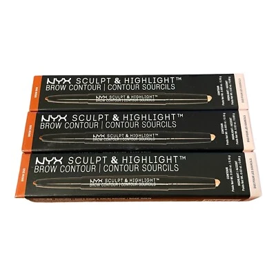 3 件 NYX 化妆品化妆雕塑和高光眉轮廓 #SHBC04 奥本柔软粉红色 — 第 1/4 张图片