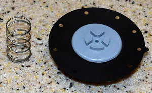 (12) Irritrol/Richdel 100232 Diaphragm Assembly & Spring 204 205 Valves diaphram - Picture 1 of 2