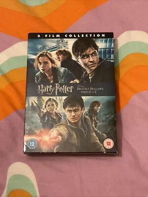 Harry Potter And The Deathly Hallows Parts 1 & 2 DVD Twin Set - Image 1 of 4