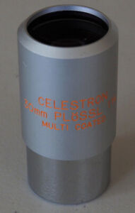 Celestron 30mm Plossl Silvertop Telescope Eyepiece 1.25" RARE