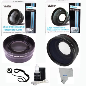 58mm HD Telephoto Zoom Lens Kit for Nikon AF-S NIKKOR 35mm f/1.8G ED Lens - Picture 1 of 10