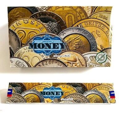 Palitos de incienso Satya Money - Elige 15-30-60-90-180 gms - ¡Envío gratuito! Foto 1 de 2