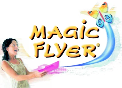 Magic Flyer - Schmetterling aus Papier mit Gummibandmotor (03323) - Bild 1 von 2