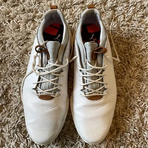 Puma Ignite Pwradapt Leather 2.0 Golf Shoes White Men's Size 11.5 NICE! - Picture 1 of 7