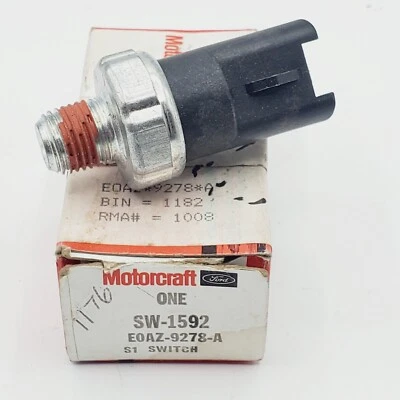Ford Mustang 1980 NOS MOTORCRAFT PRESIÓN DE ACEITE Y INTERRUPTOR DE CALEFACCIÓN DE ESTRANGULADOR E0AZ-9278-A Foto 1 de 4
