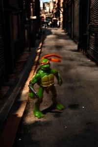 TMNT Mini Michelangelo 2006 Mirage Studios Movie Mini Figure 2" - Picture 1 of 10