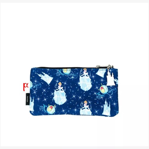 Loungefly Disney Cinderella Castle & Carriage Cosmetic Pouch Exclusive