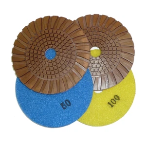 4 Zoll Kupfer Ring Diamant Polierpads - Bild 1 von 5