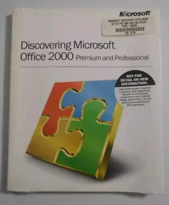 Discovering Microsoft Office 2000 Premium & Professional Software User Manual - Picture 1 of 8