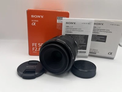 [Near Mint] SONY FE 50mm F/2.8 Macro SEL50M28 for SONY E mount from Japan - Image 1 of 4