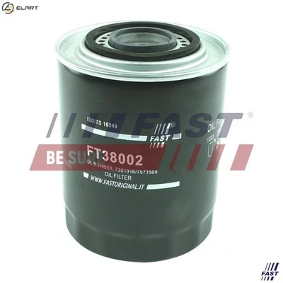 OIL FILTER FT38002 FOR RENAULT TRUCKS B/Platform/Chassis/Van MASCOTT  SANTANA - Image 1 of 4