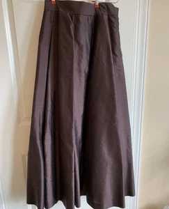 Jones New York Silk Evening Skirt Size 12-14 Plum Purple - Picture 1 of 3