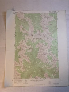 Mount Lago Quadrangle Washington 1973 USGS Topographical Map Department Interior - Bild 1 von 13