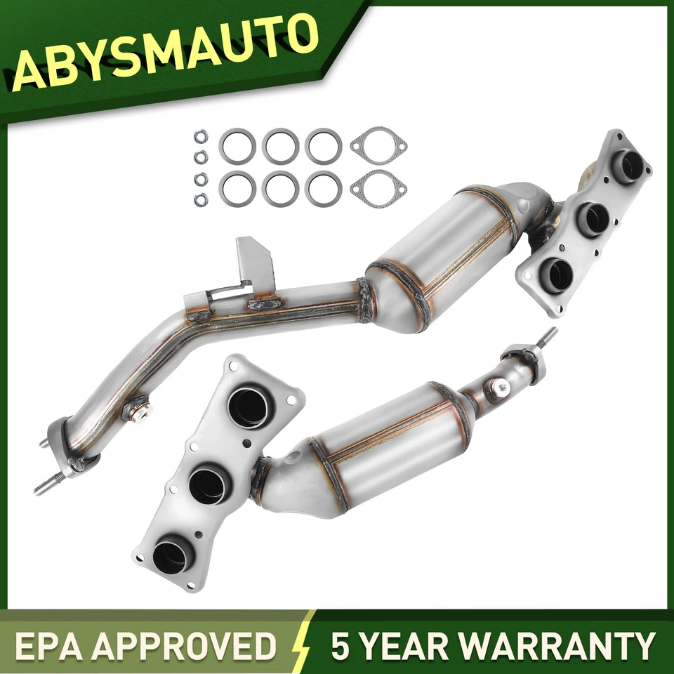 Front & Rear Catalytic Converter For 2007-2008 BMW 328XI 128I 3.0L l6 EPA - Image 1 of 4