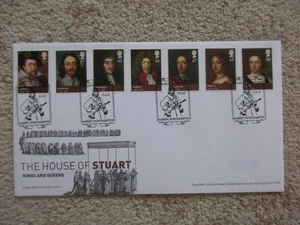 The Stuarts Unadd 2010. FUNDA PRIMER DÍA, SELLO DE MANO NASEBY (ROUNDHEAD) - Imagen 1 de 1