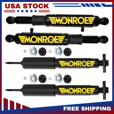 Monroe Front Rear Max-Air Shocks Fits 2007 Chevrolet Silverado 1500 Classic _FL - Image 1 of 4