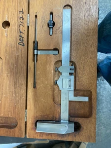 Interapid Dial Indicator,  WITH 6" STARRET HEIGHT GAGE SET 354 - Picture 1 of 3