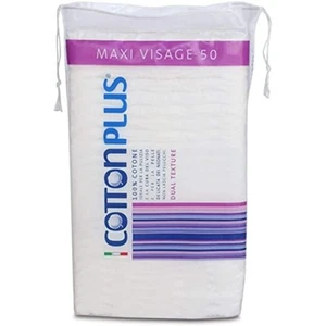 Cotton Plus MAXI VISAGE 50 pz LINEA BEAUTY DISCHETTI PRETAGLIATI 100% PURO - Foto 1 di 12