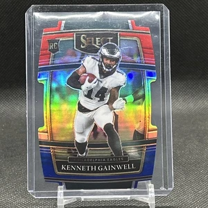 2021 Panini Select - Concourse Kenneth Gainwell #81 Red & Blue Prizm Die-Cut RC - Picture 1 of 3