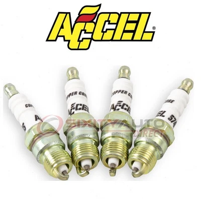 ACCEL Spark Plug for 1989-1991 Chevrolet V1500 Suburban 5.7L V8 - Ignition mc Foto 1 de 4
