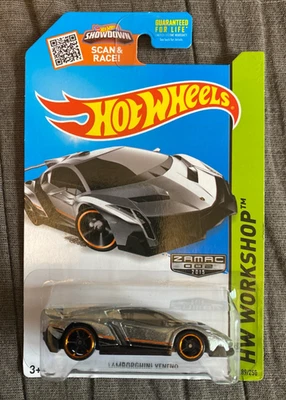 HOT WHEELS ZAMAC LAMBORGHINI VENENO, SERIE TALLER HW Foto 1 de 4