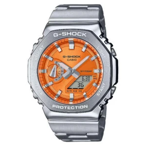 Orologio G-Shock acciaio GM-2110D-4AER quadrante arancione - Foto 1 di 1