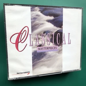 British Airways CLASSICAL MASTERPIECES Special Compilation 2x CD Telstar RARE NM - Picture 1 of 11