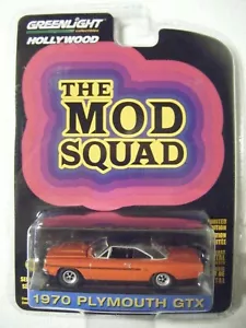 GREENLIGHT HOLLYWOOD SERIE 29 THE MOD SQUAD 1970 PLYMOUTH GTX - Bild 1 von 2