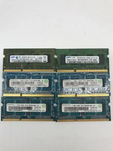 6GB (6x1GB) 1Rx8 PC3-10600S DDR3 204pin SODIMM RAM Laptop Memory - Picture 1 of 1