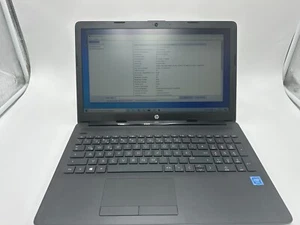 HP 15-da0530ng, Notebook, Windows 10 Home neu inst., 1TB Festplatte 4GB DDR4-RAM - Bild 1 von 8
