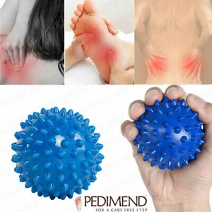 PEDIMEND SPIKY BALLS Reflexology Stress Relief for Palm Foot Arm & Neck Massage - Picture 1 of 9