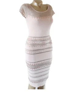 NEU Phase Eight Kleid UK 8 Stretch Strick Perlen Party Cocktail Anlass - Bild 1 von 6