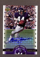 2005 Upper Deck NFL Legends Legendary Signatures #LS-CF Chuck Foreman Auto