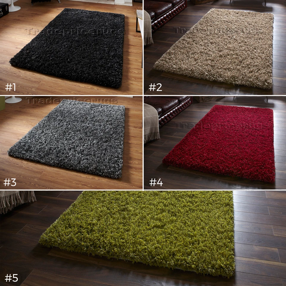 SMALL - EXTRA LARGE THICK CHUNKY SUPER HEAVYWEIGHT HIGH DENSITY LUXURY PILE RUG - Image 1 of 1