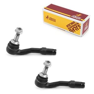 Front Left and Right Outer Tie Rod Ends Set For BMW 5 6 7 Series Alpina B7 M5 M6