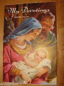 Le mie devozioni libretto cristiano dicembre 1961 vol 4 n. 3 - Foto 1 di 1