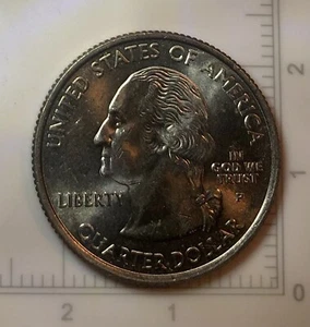 2008 P Hawaii State Quarter Die Chip In “B” Of Liberty Error Coin - Picture 1 of 6