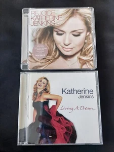 2 X Katherine Jenkins CDs Rejoice & Living A Dream - Picture 1 of 8
