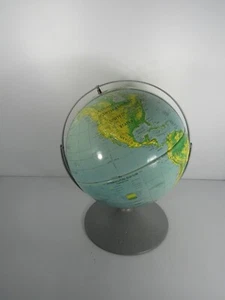 Vintage NYSTROM Sculptural Relief Globe 12" World Sculptural Map 39-37 - Picture 1 of 7