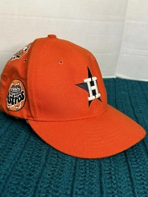 Twins Enterprise Cooperstown Collection Houston Astros Hat Multiple Logo Orange - Image 1 of 4