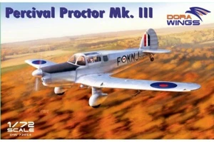 Dora Wings 72014 - 1/72 Percival Proctor Mk.III, modellino aereo scala plastica - Foto 1 di 12