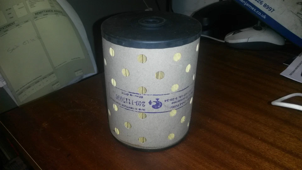 BELARUS TRACTOR FINE FUEL FILTER ELEMENT PART NUMBER 240-1117030 - Image 1 of 1